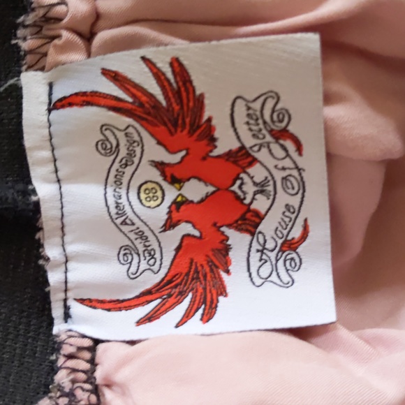 HOUSE OF JETTER* circle skirt, elastic waist lined, trimmed w/ intricate lace - Picture 7 of 8